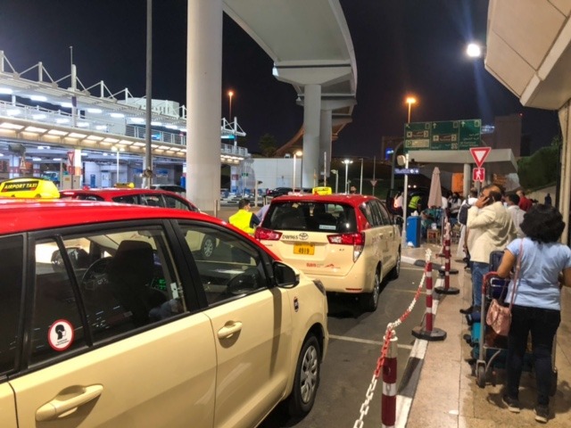 RTA Taxis at Dubai International Airport DXB